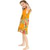 imageGirl Hawaiian Tank Ruffle Edge Dress in Pretty TropicalPretty Tropical in Orange
