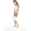 imageGirl Hawaiian Tank Ruffle Edge Dress in Pretty TropicalPretty Tropical in White