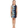 imageGirl Hawaiian Tank Dress in Orchid Paradise NavyOrchid Paradise Navy