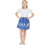 imageGirl Print Skirt with Elastic Waist in Diamond Head with Palms in NavyDiamond Head Palms Beach in Navy