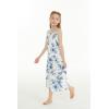 imageGirl Hawaiian Maxi Tiered Dress in Day Dream BloomDay Dream Bloom