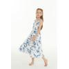 imageGirl Hawaiian Maxi Tiered Dress in Day Dream BloomDay Dream Bloom