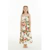 imageGirl Hawaiian Maxi Tiered Dress in Rafelsia CreamRafelsia Cream