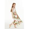 imageGirl Hawaiian Maxi Tiered Dress in Rafelsia CreamRafelsia Cream