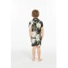 imageMatchable Family Hawaiian Luau Men Women Girl Boy Clothes in Wispy Cereus BlackBoy Short Sleeve
