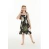 imageMatchable Family Hawaiian Luau Men Women Girl Boy Clothes in Wispy Cereus BlackGirl Elastic Top Strap