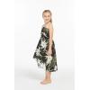 imageMatchable Family Hawaiian Luau Men Women Girl Boy Clothes in Wispy Cereus BlackGirl Halter