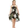 imageMatchable Family Hawaiian Luau Men Women Girl Boy Clothes in Wispy Cereus BlackGirl Halter