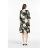imageMatchable Family Hawaiian Luau Men Women Girl Boy Clothes in Wispy Cereus BlackWomen 34 Sleeve