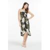 imageMatchable Family Hawaiian Luau Men Women Girl Boy Clothes in Wispy Cereus BlackWomen Halter