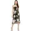 imageMatchable Family Hawaiian Luau Men Women Girl Boy Clothes in Wispy Cereus BlackWomen Halter