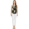 imageMatchable Family Hawaiian Luau Men Women Girl Boy Clothes in Wispy Cereus BlackWomen Spaghetti Strap Top
