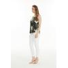 imageMatchable Family Hawaiian Luau Men Women Girl Boy Clothes in Wispy Cereus BlackWomen Spaghetti Strap Top