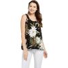 imageMatchable Family Hawaiian Luau Men Women Girl Boy Clothes in Wispy Cereus BlackWomen Tank Top
