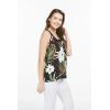 imageMatchable Family Hawaiian Luau Men Women Girl Boy Clothes in Wispy Cereus BlackWomen Tank Top