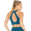 imageWomens Athletic Sportswear Bra Top in Solid ColorsBlue Green