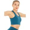 imageWomens Athletic Sportswear Bra Top in Solid ColorsBlue Green