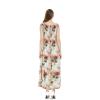 imageWomens Hawaiian Maxi Tank Elastic Luau Dress in Sunset PatternsNeon Sunset
