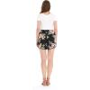 imageHawaii Hangover Women Elastic Waist Shorts with Pockets in HibiscusHibiscus Black