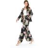 imageHawaii Hangover Womens Floral Suit in Pink Black Hibiscus VineHibiscus Black