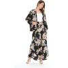imageHawaii Hangover Womens Floral Suit in Pink Black Hibiscus VineHibiscus Black