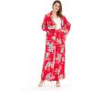 imageHawaii Hangover Womens Floral Suit in Pink Black Hibiscus VineHibiscus Red