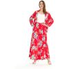 imageHawaii Hangover Womens Floral Suit in Pink Black Hibiscus VineHibiscus Red