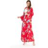 imageHawaii Hangover Womens Floral Suit in Pink Black Hibiscus VineHibiscus Red