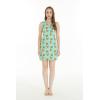 imageHawaii Hangover Womens Tank Fit Dress Pink ampamp Green Palms Flamingo in LovePineapple Skull With Sunglasses in White