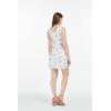 imageHawaii Hangover Womens Tank Fit Dress Pink ampamp Green Palms Flamingo in LoveVintage Tropical Toile