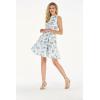imageHawaii Hangover Womens Vintage Fit and Flare Dress in Tropical PatternsVintage Tropical Toile