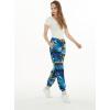 imageWomens Hawaiian Print Jogger Pants in Sunset BlueSunset Blue