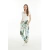 imageWomens Hawaiian Print Jogger Pants in Wispy Cereus Light BlueWispy Cereus Light Blue