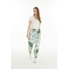 imageWomens Hawaiian Print Jogger Pants in Wispy Cereus Light BlueWispy Cereus Light Blue