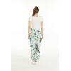 imageWomens Hawaiian Print Jogger Pants in Wispy Cereus Light BlueWispy Cereus Light Blue