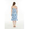 imageHawaii Hangover Womens Hawaiian Mermaid Ruffle Dress Classic HibiscusClassic Hibiscus Blue