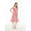 imageHawaii Hangover Womens Hawaiian Mermaid Ruffle Dress Classic HibiscusClassic Hibiscus Red