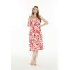 imageHawaii Hangover Womens Hawaiian Mermaid Ruffle Dress Classic HibiscusClassic Hibiscus Red