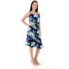 imageHawaii Hangover Womens Hawaiian Mermaid Ruffle Dress Lotus and OrchidOrchid Breeze Navy