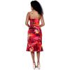 imageHawaii Hangover Womens Hawaiian Mermaid Ruffle Dress Sunset and DolphinSunset and Dolphin Red