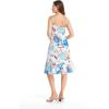 imageHawaii Hangover Womens Hawaiian Mermaid Ruffle Dress in Tropical Floral PrintsFlowering Koi Blue