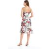 imageHawaii Hangover Womens Hawaiian Mermaid Ruffle Dress in Tropical Floral PrintsGarden at Dawn