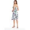 imageHawaii Hangover Womens Hawaiian Mermaid Ruffle Dress in Tropical Floral PrintsPurple Orchid