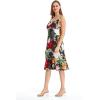 imageHawaii Hangover Womens Hawaiian Mermaid Ruffle Dress in Tropical Floral PrintsTropical Twilight