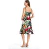 imageHawaii Hangover Womens Hawaiian Mermaid Ruffle Dress in Tropical Floral PrintsTropical Twilight