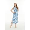 imageHawaii Hangover Womens Maxi Tank Dress in Classic Hibiscus BlueClassic Hibiscus Blue