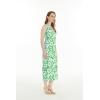 imageHawaii Hangover Womens Maxi Tank Dress in Classic Hibiscus BlueClassic Hibiscus Green