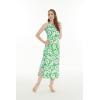 imageHawaii Hangover Womens Maxi Tank Dress in Classic Hibiscus BlueClassic Hibiscus Green