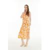 imageHawaii Hangover Womens Maxi Tank Dress in Classic Hibiscus BlueClassic Hibiscus Orange