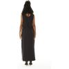 imageHawaii Hangover Womens Maxi Tank Dress in WatercolorWatercolor Orchid Black Turquoise